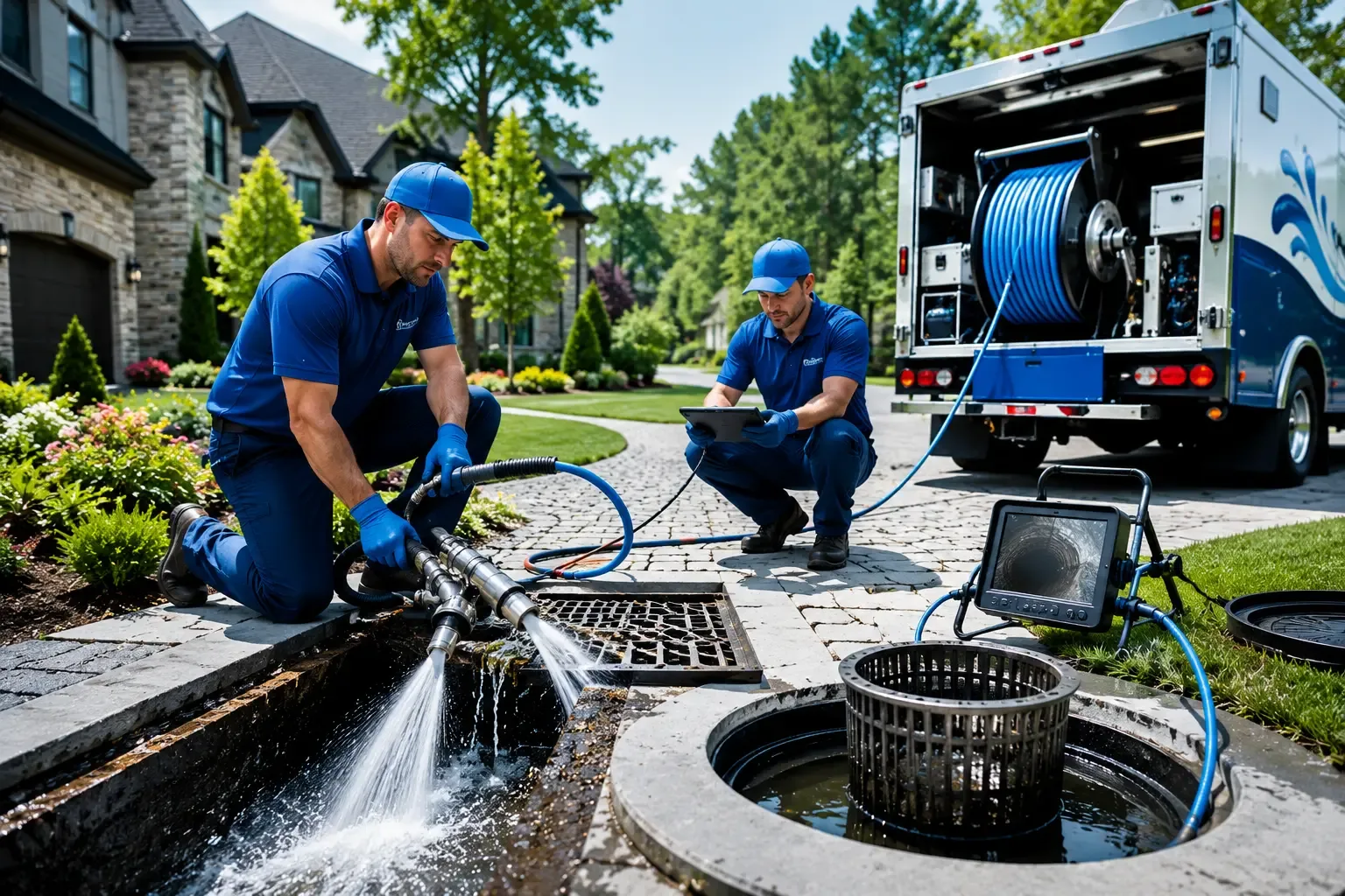 Local outdoor drain cleaning professionals in Fort Lee, NJ